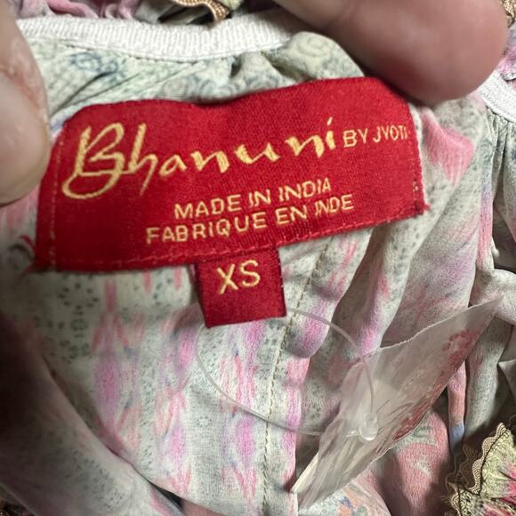 Anthropologie Villa Floral Crop Top NWT - Picture 6 of 10